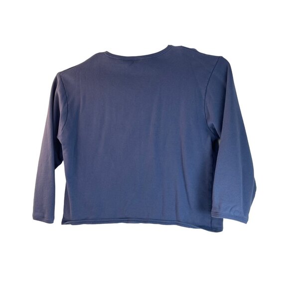 X Large Purple Cotton Sweatshirt  Yellowstone With Bear 27e - Picture 2 of 8